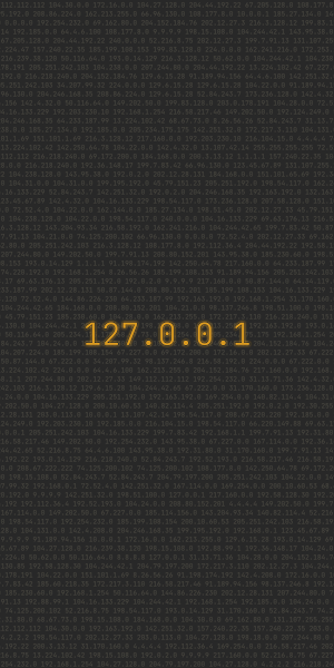 IP Address, Localhost, Network, Programming 4K Wallpaper Background