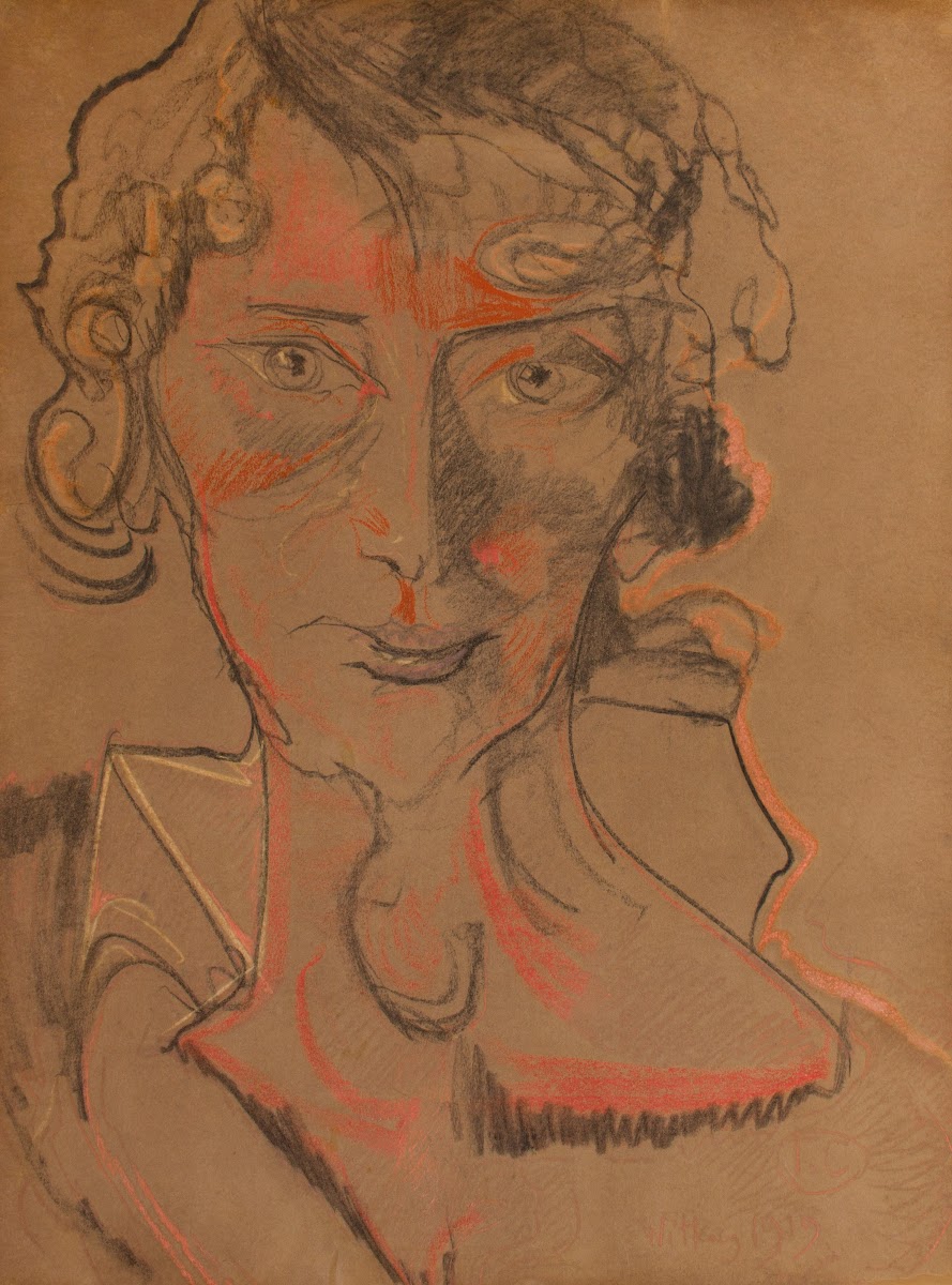 Portrait of Eugenia Dunin Borkowska 1919