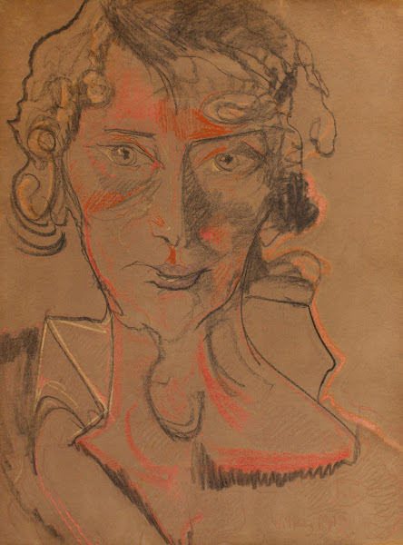 Portrait of Eugenia Dunin Borkowska 1919