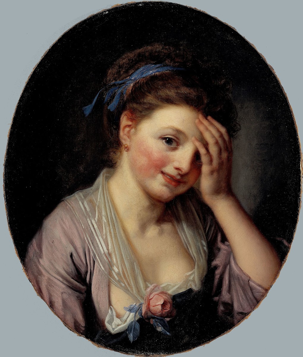 Portrait de jeune fille 18th Century