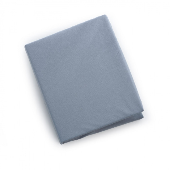 Mattress cover Twins waterproof with elastic band knit 72x72 grey
