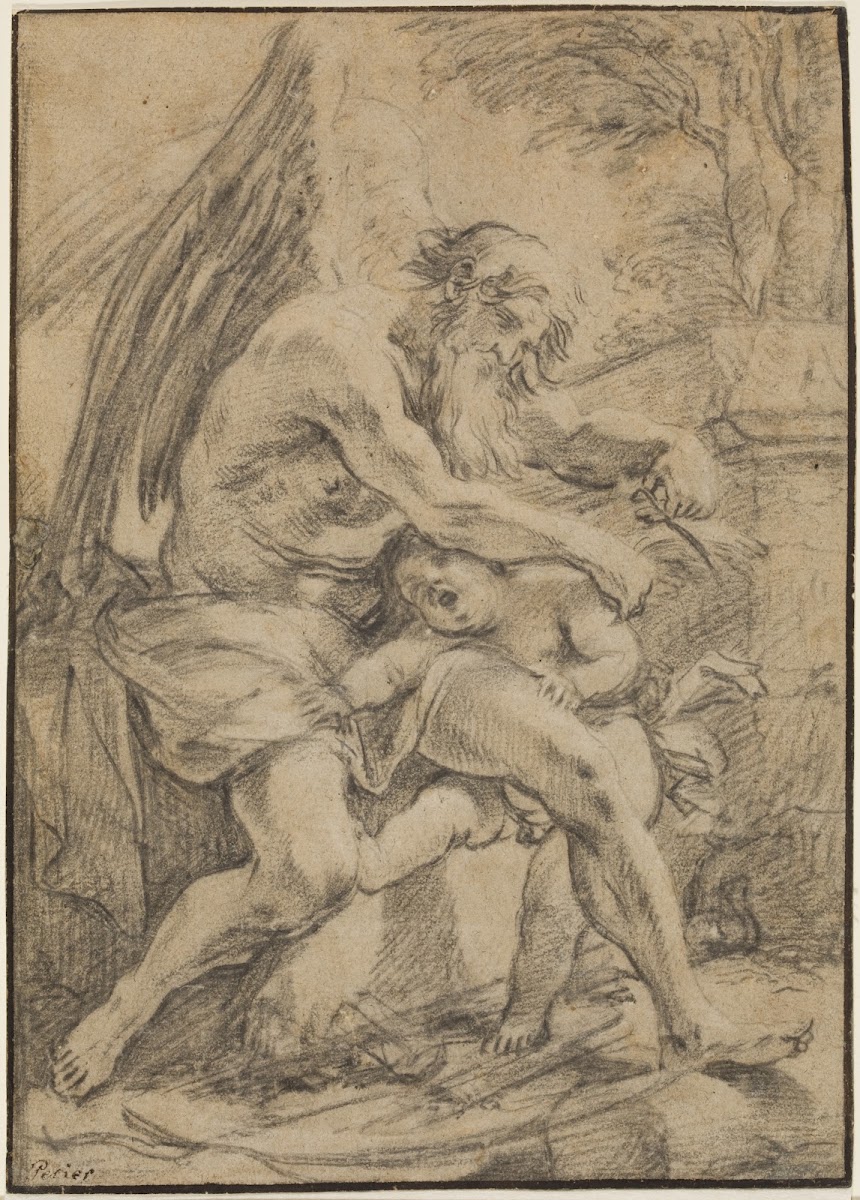 Chronos schneidet Amor die Flügel ca 1630 1635