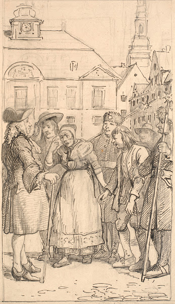 Slutningsscenen af Den pantsatte bondedreng 1865  1965