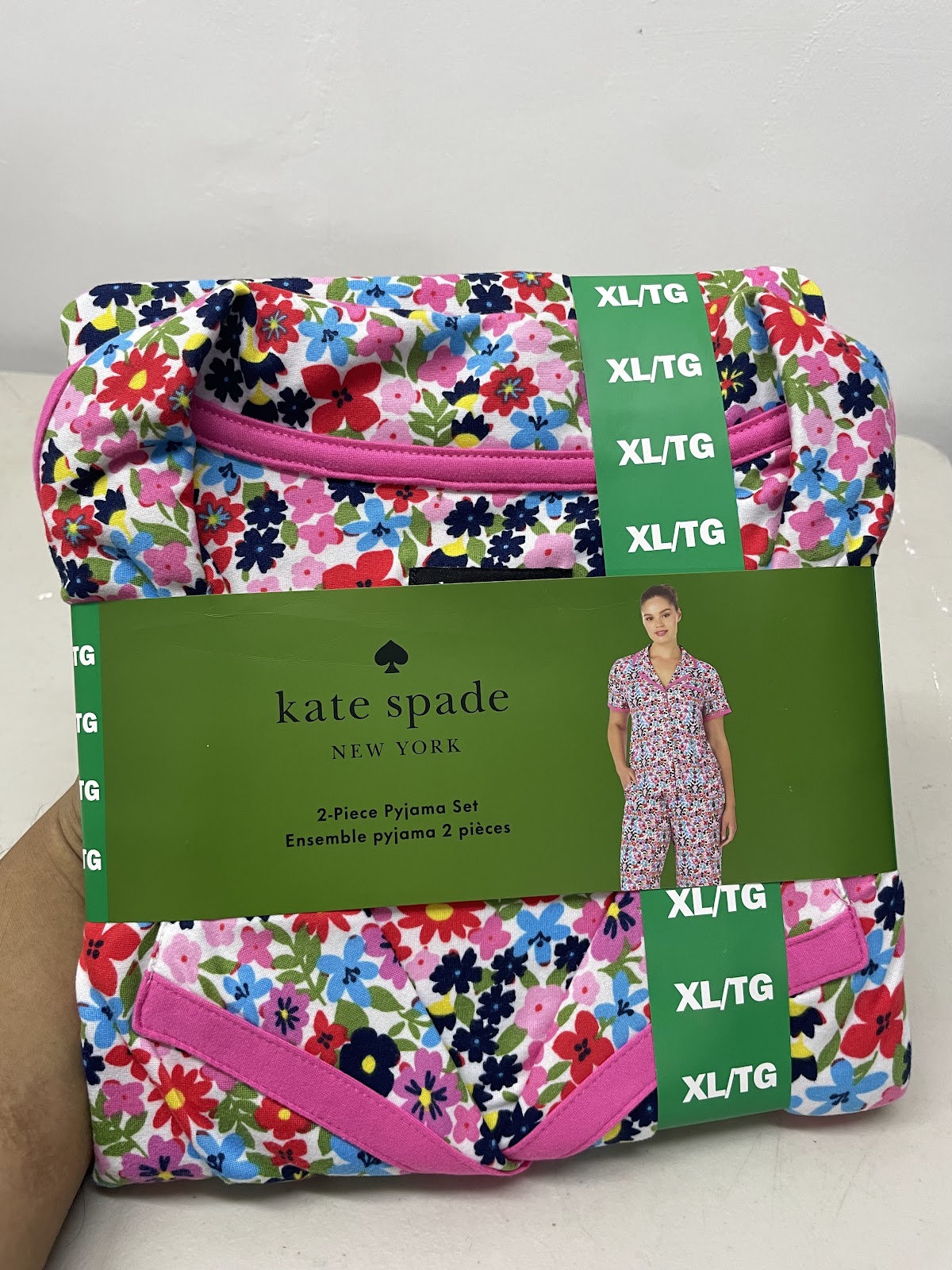 KS Sleepwear Floral Pink XL #2069