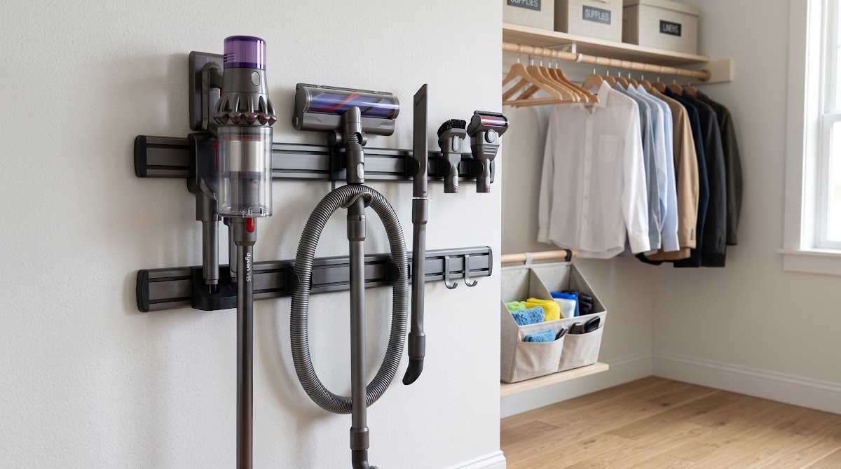 Best Vacuum Cleaner Storage Racks for Cleaning Closets (2026) - BEST PREMIUM — IN CONTEXT