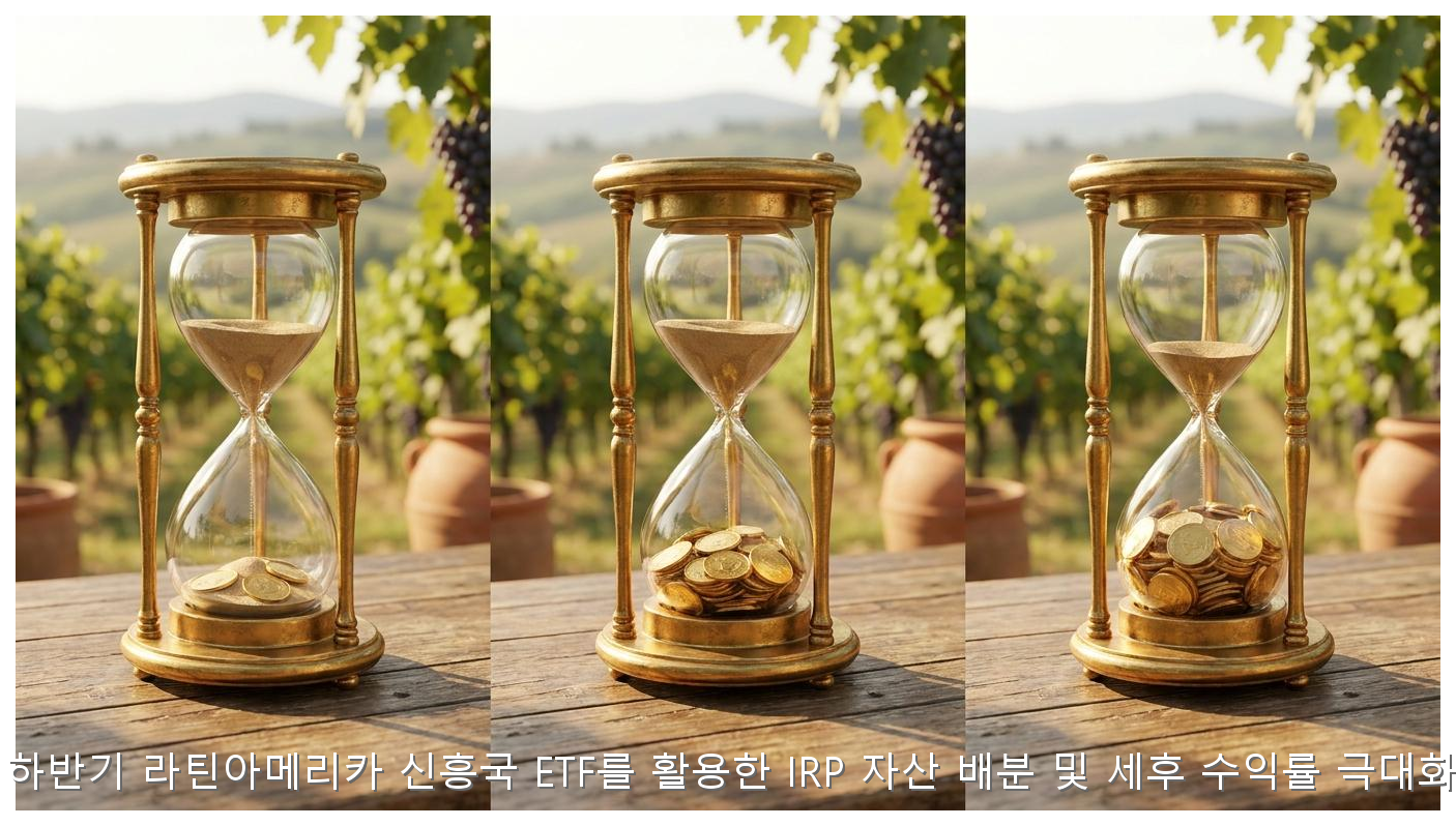 2026년 하반기 라틴아메리카 신흥국 ETF를 활용한 IRP 자산 배분 및 세후 수익률 극대화 가이드 핵심 안내 및 분석 인포그래픽 (5)