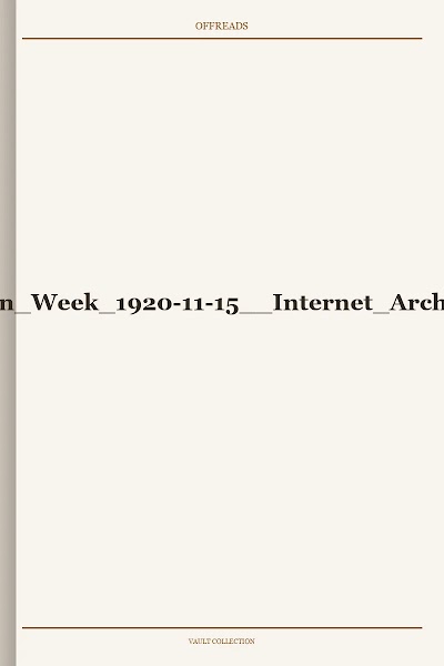 Aviation Week 1920-11-15 Internet Archive