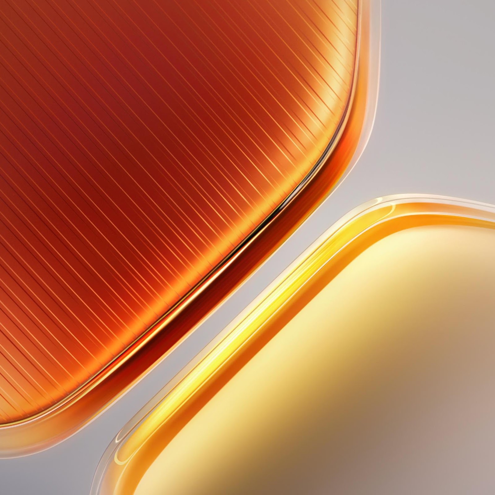 Download Abstract Golden Geometric Shapes 2K iPhone