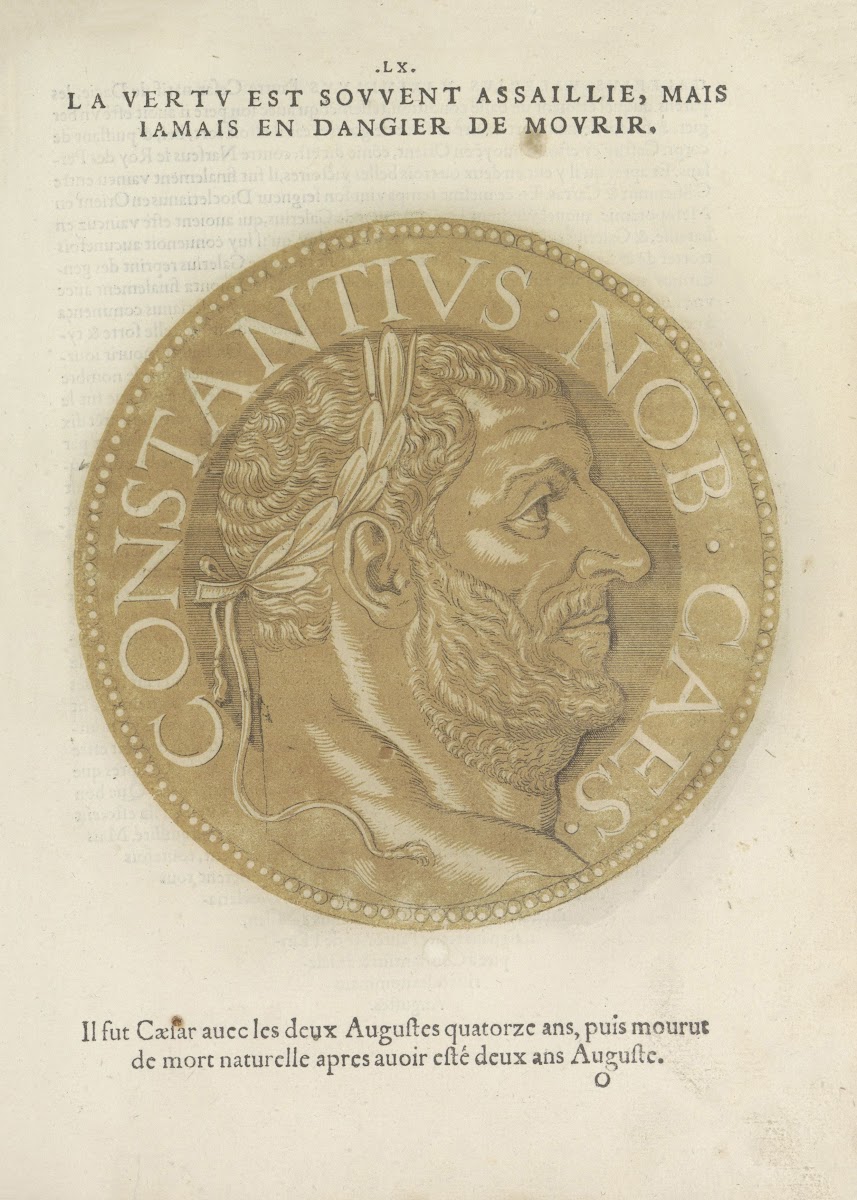 Emperor Constantius I Chlorus 1557 1559