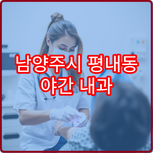 남양주시 평내동 야간 내과 고혈압 당뇨 상담 진료 병원 정보