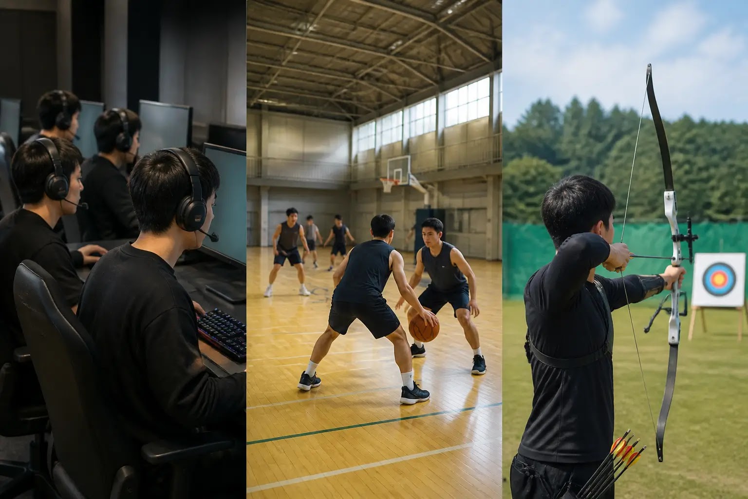 AI-generated Sports Daily Brief multi-story editorial montage
