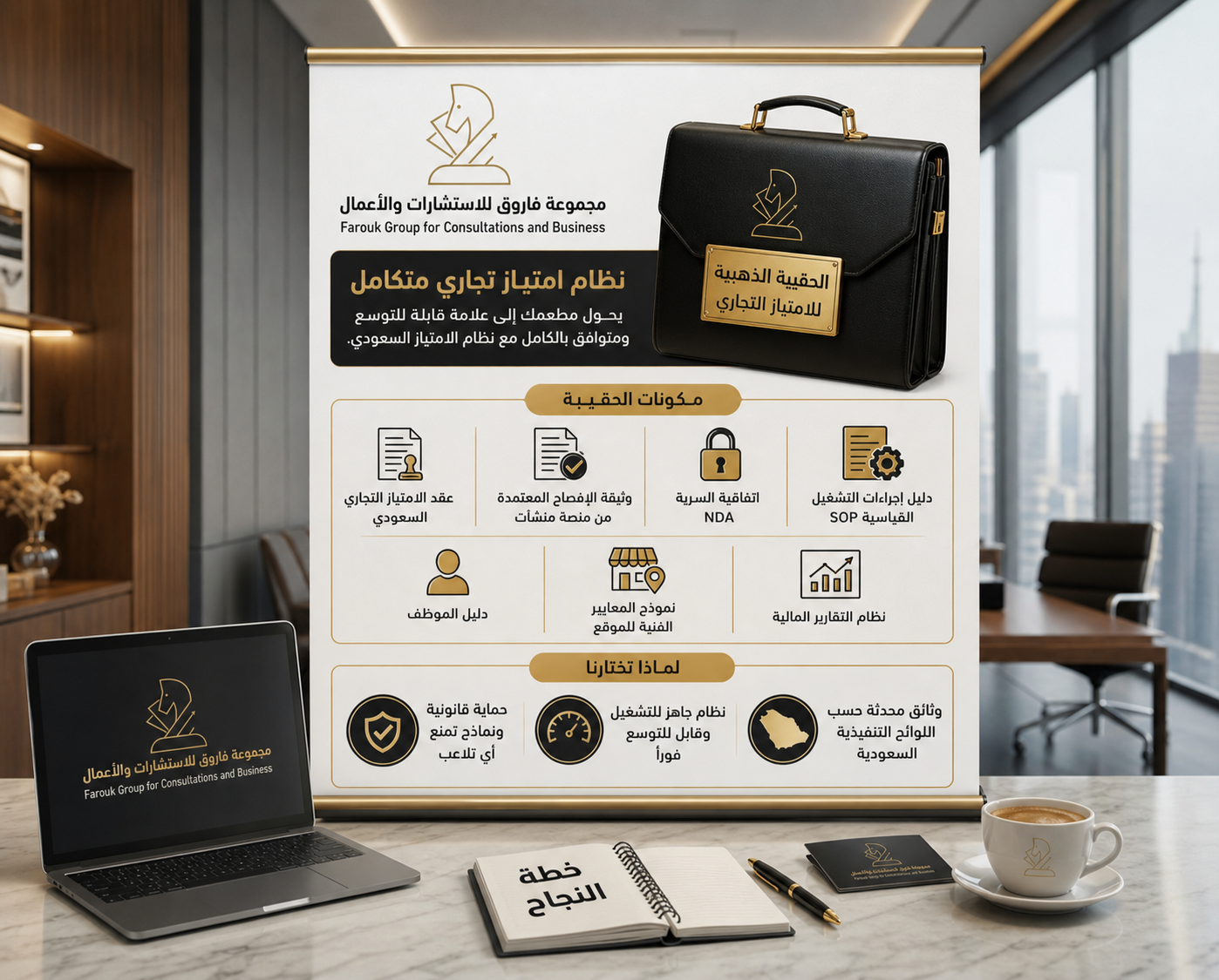 الحقيبة الذهبية للامتياز التجاري