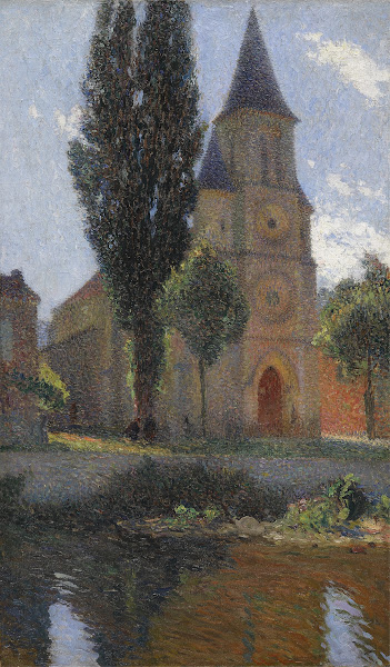 LÉglise de Labastide du Vert un matin dété circa 1898