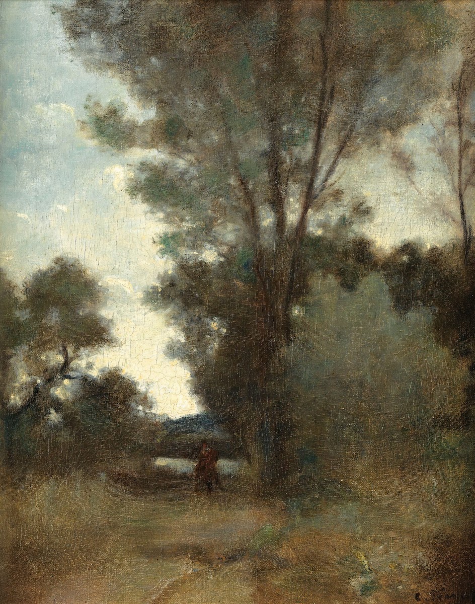 Cavalier À Lorée Dun Bois circa 1859