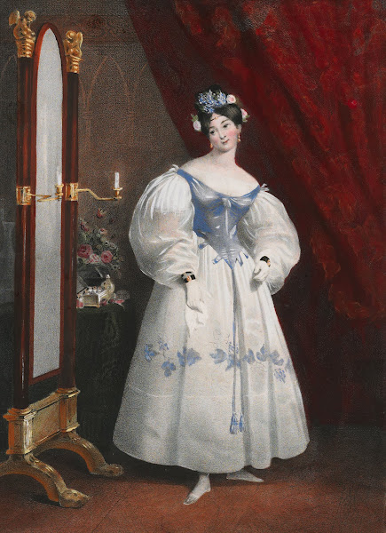 Portrait from Galerie Fashionable c 1830