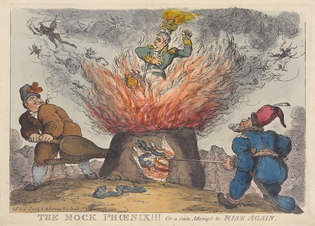 The mock phoenix Or a vain attempt to rise again 1813
