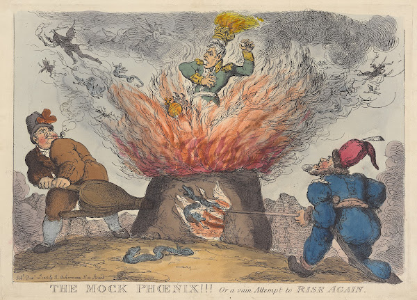 The mock phoenix Or a vain attempt to rise again 1813