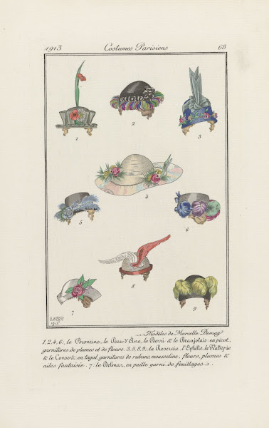 Journal des Dames et des Modes Costumes Parisiens 1913