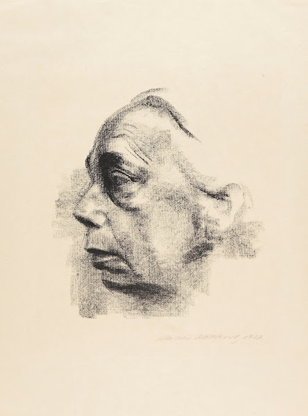 Selbstbildnis im Profil 1927