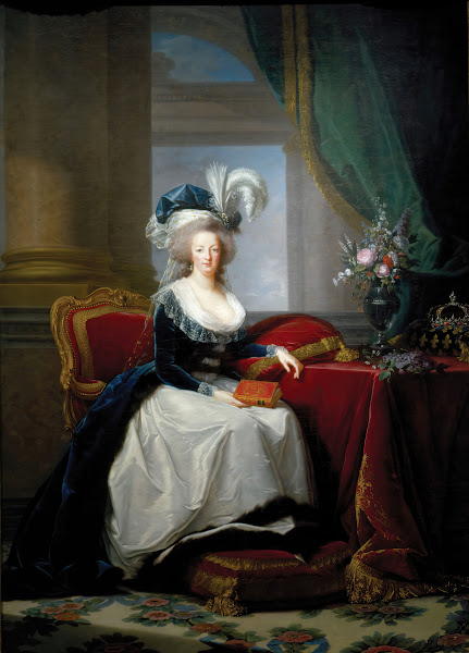 Portrait of Marie Antoinette Queen of France circa 1788