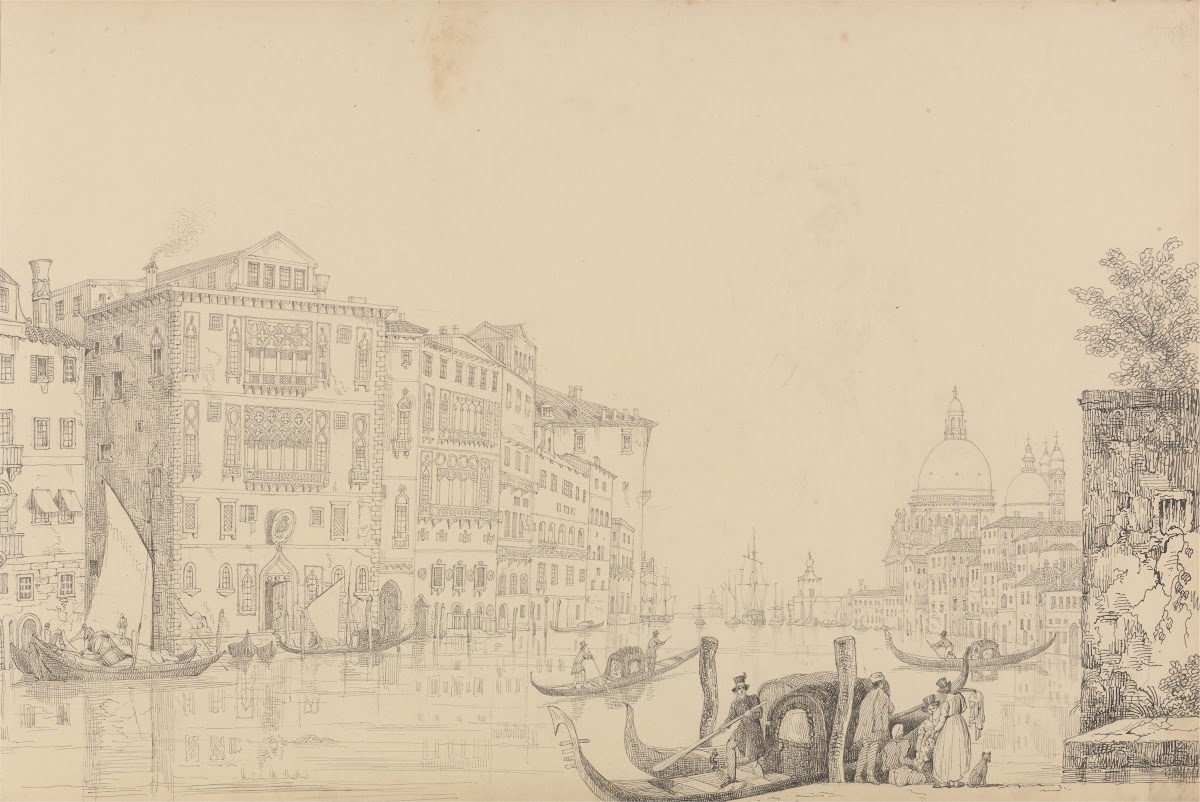 View on the Grand Canal 1840