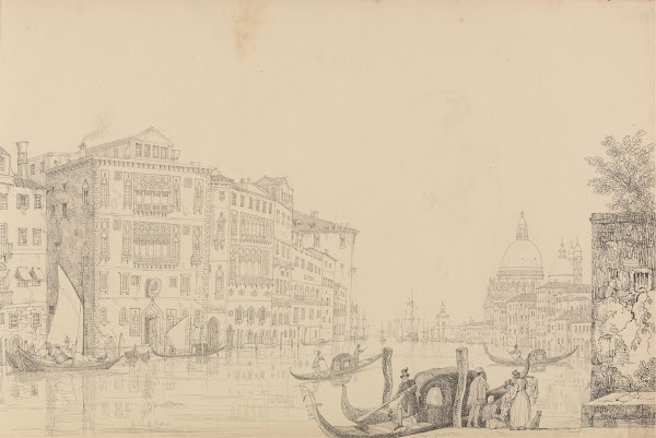 View on the Grand Canal 1840