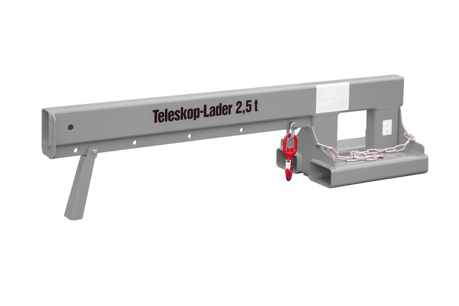 Teleskop-Lader KT-K 2,5, gelakt, Muisgrijs
