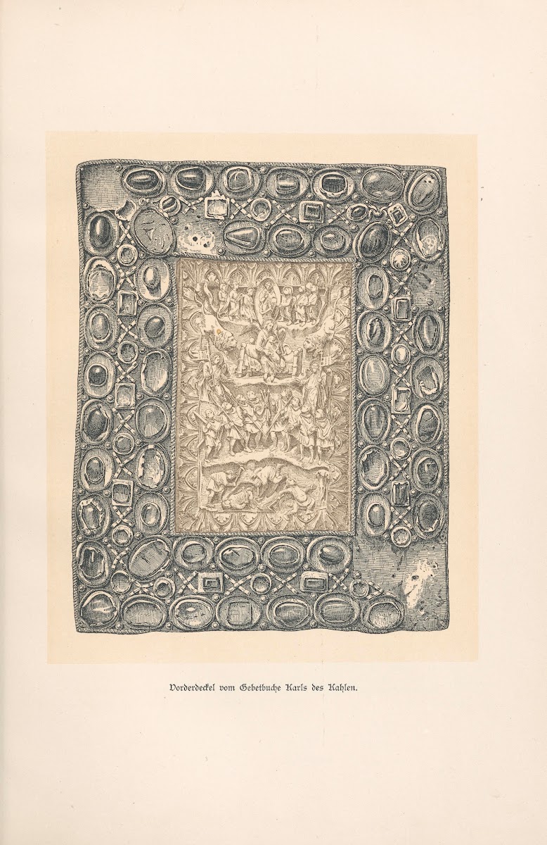Vorderdeckel vom Gebetbuche Karls des Kahlen 1888