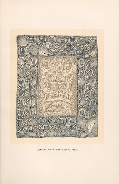 Vorderdeckel vom Gebetbuche Karls des Kahlen 1888
