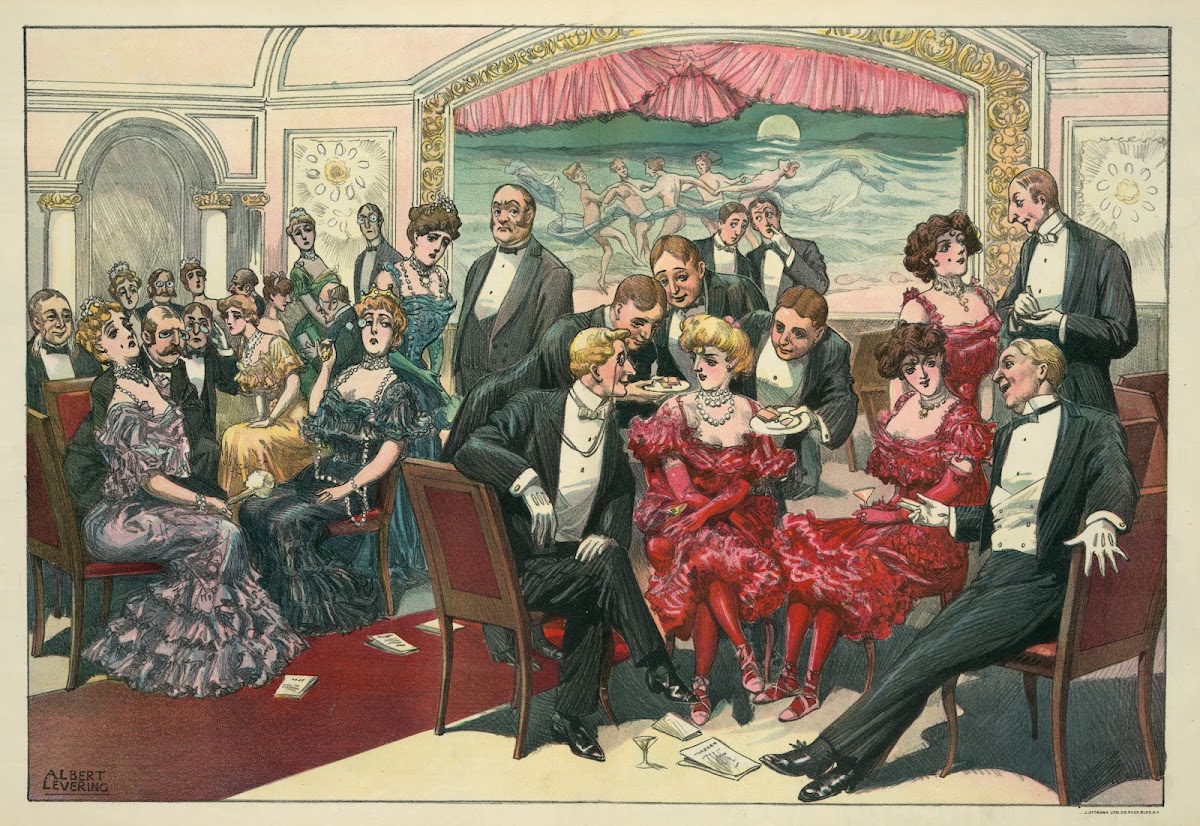 The diversions of high society 1905
