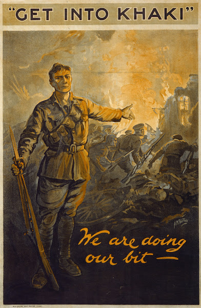 Get Into Khaki We Are Doing Our Bit 1914