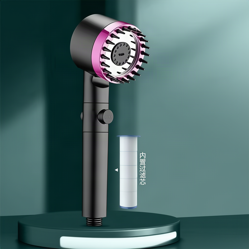 Multifunktions-Duschkopf mit LED und Massagefunktion