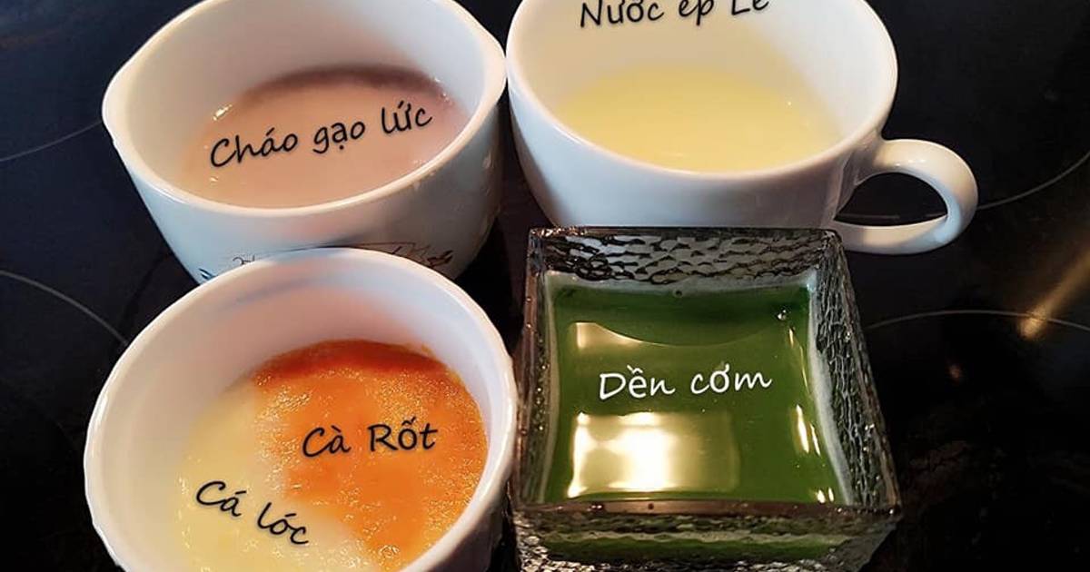 Bữa ăn dặm đầu tiên