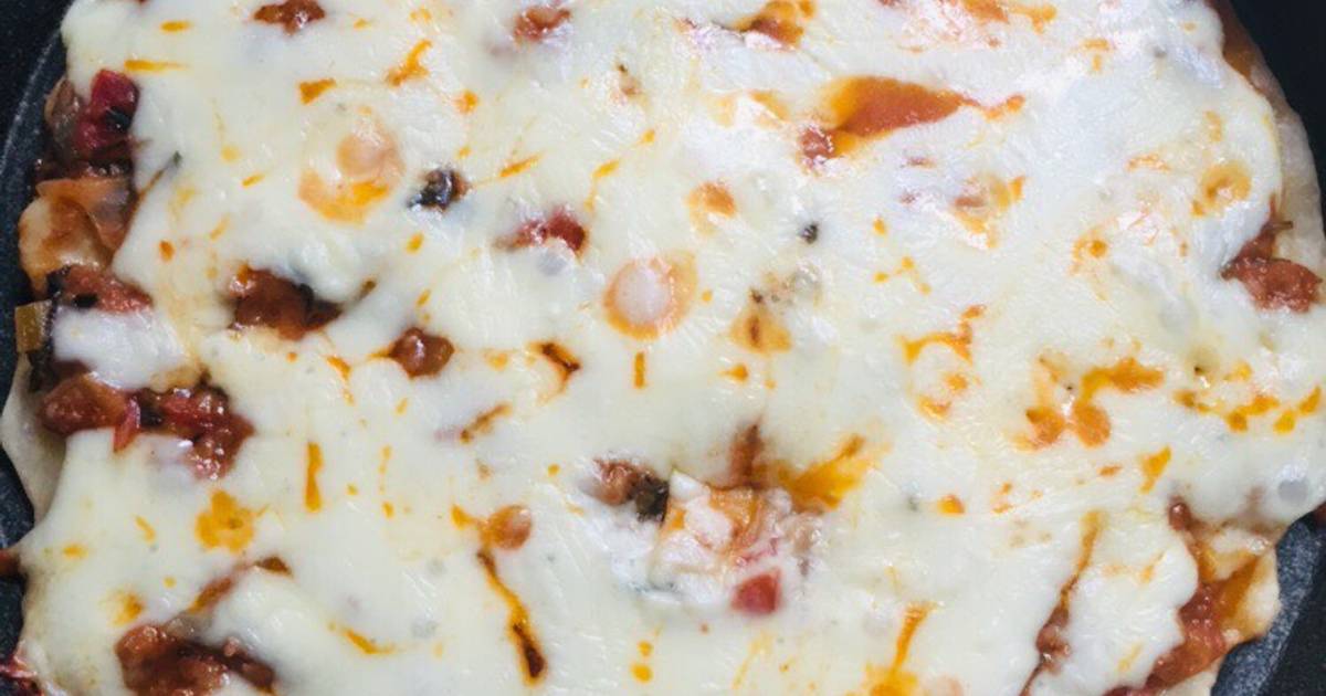 Pizza phô mai thịt bằm
