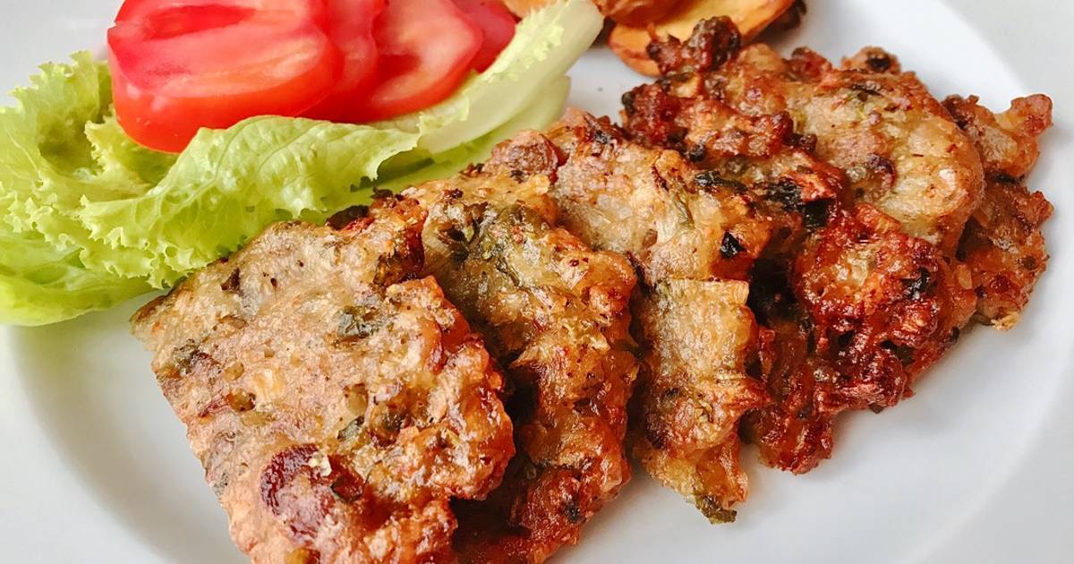 🌱 Bánh Nấm Chiên Giòn Chay (Vegan)