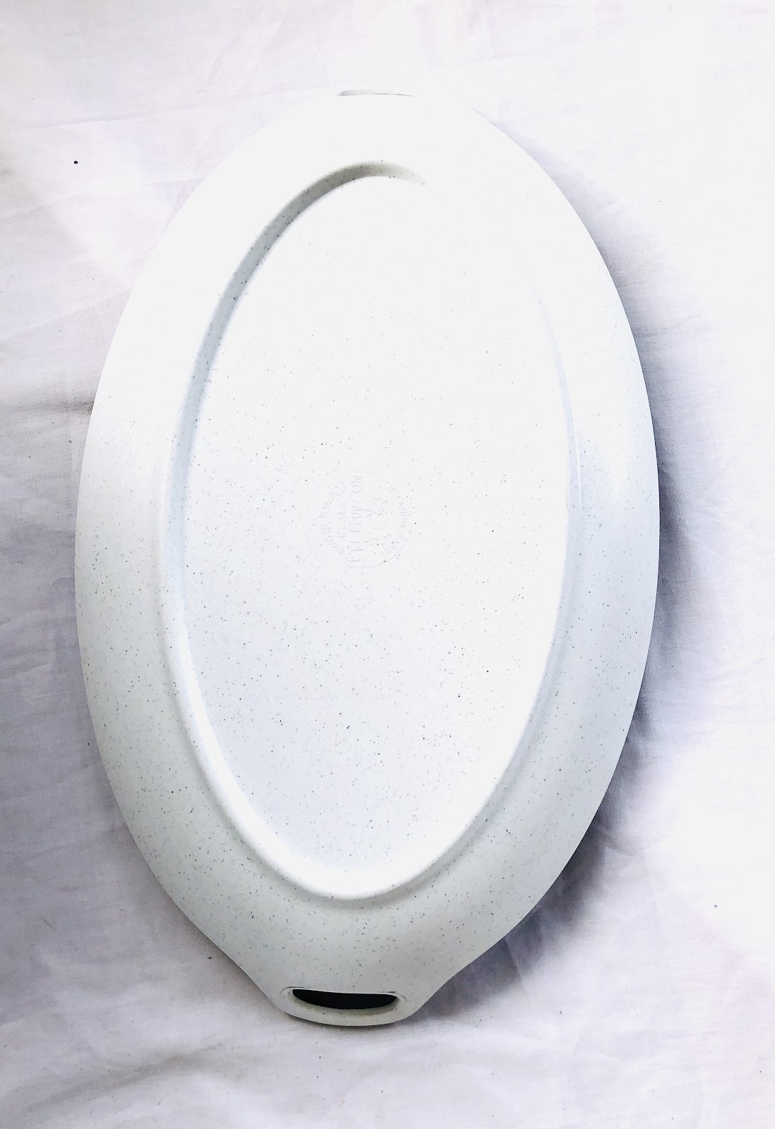 Photo 2 of Melamine Oval Black Plate 78034-13-4