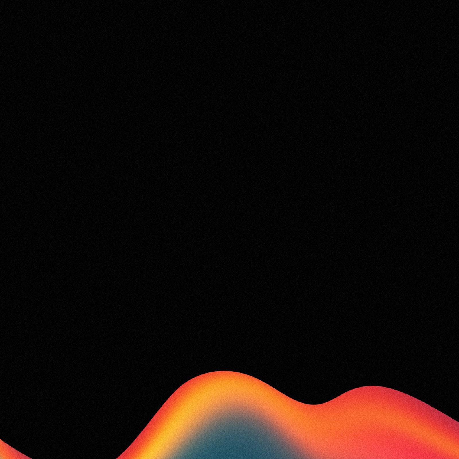 Download Vibrant Gradient Liquid Wave 2K iPhone