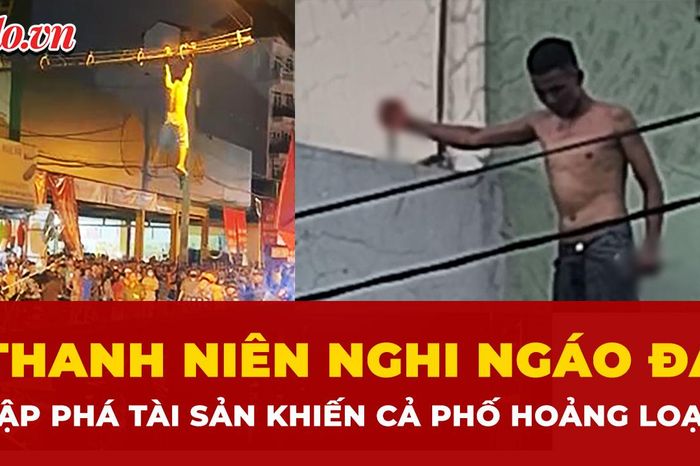 Thanh niên nghi ngáo đá, đập phá tài sản khiến cả phố hoảng loạn - Báo Pháp Luật TP.HCM