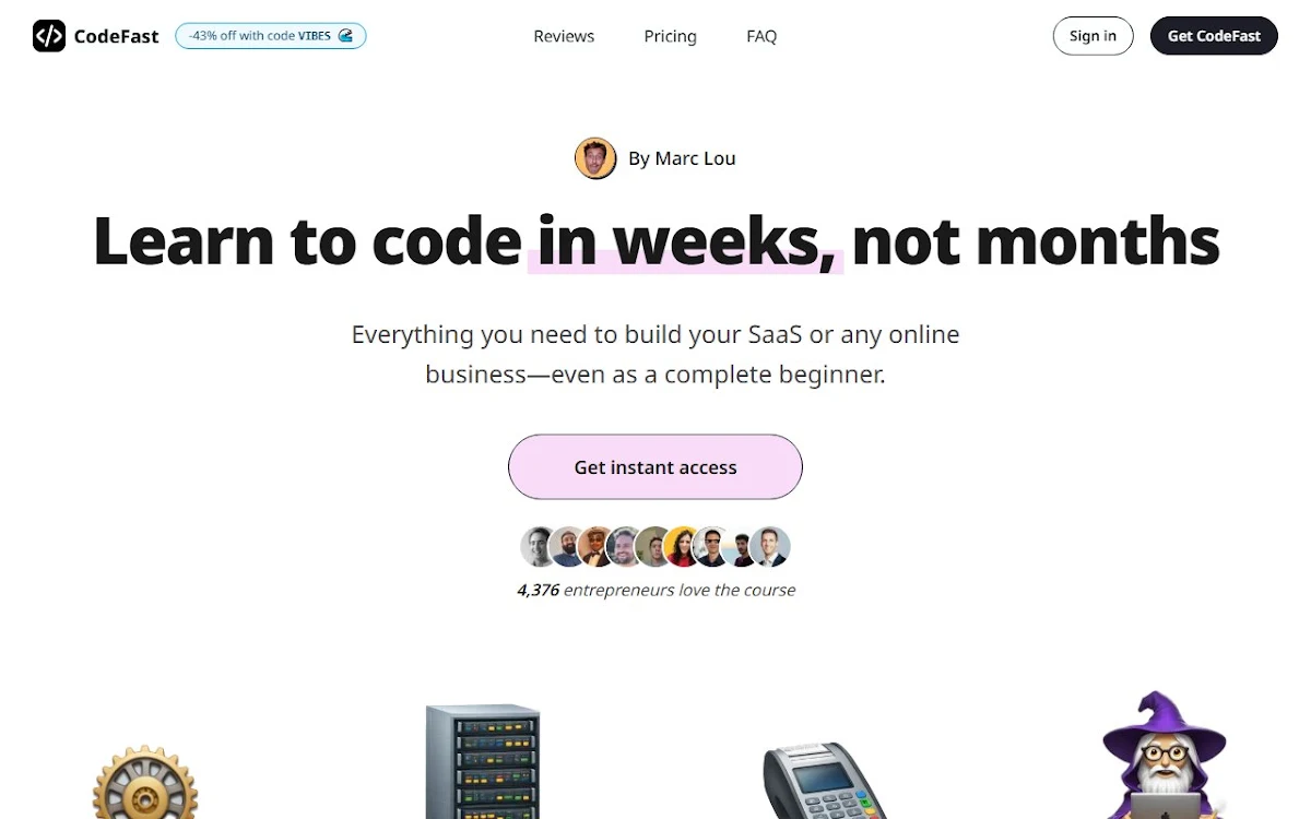 Captura de CodeFast