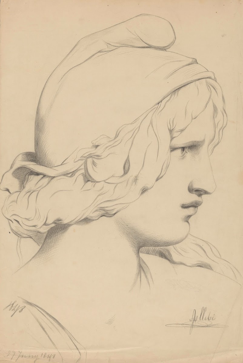 Vrouwenkop 1848