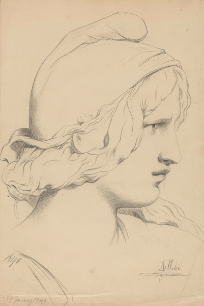 Vrouwenkop 1848