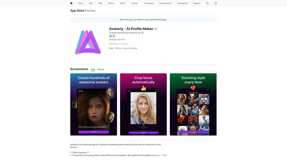 Captura de Avatarly