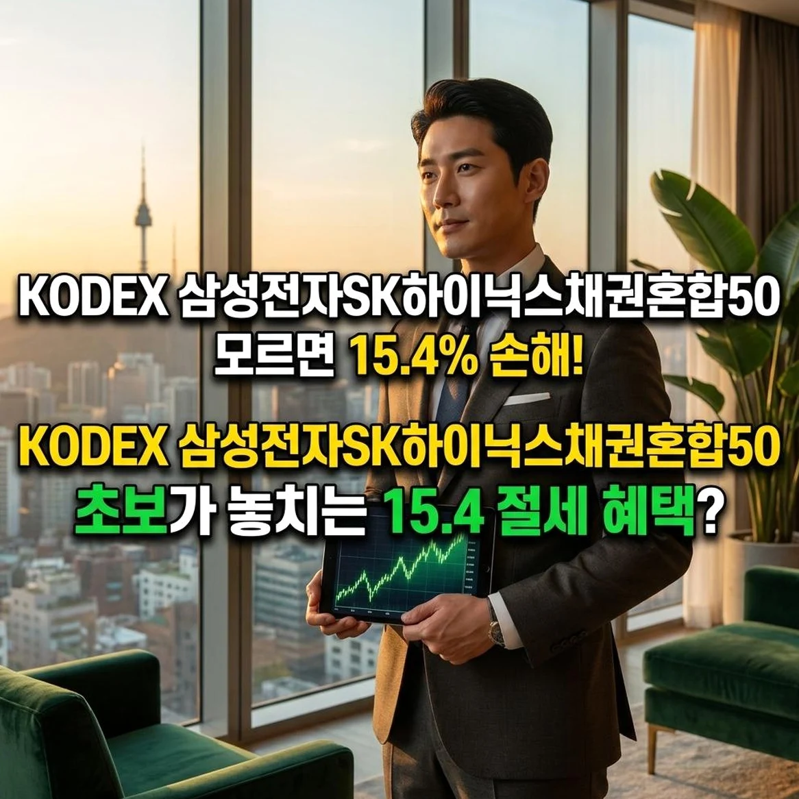 삼성전자 직접 매수보다 '이것' 모르면 손해, KODEX 삼성전자SK하이닉스채권혼합50의 숨겨진 비용과 절세 혜택