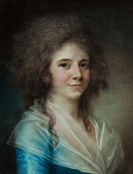 Portrait Of Wilhelmine Bertouch Lady In Waiting 1790s
