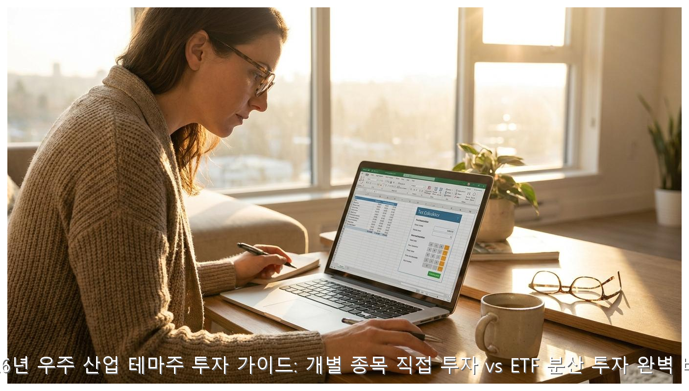 2026년 우주 산업 테마주 투자 가이드: 개별 종목 직접 투자 vs ETF 분산 투자 완벽 비교 핵심 안내 및 분석 인포그래픽 (7)
