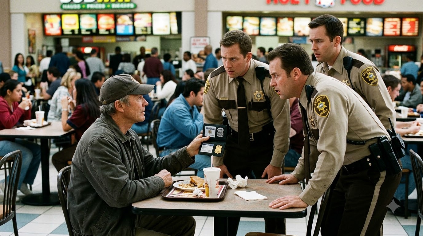 The Deputies Cornered Me In The Food Court Until My Case File Landed On The Table