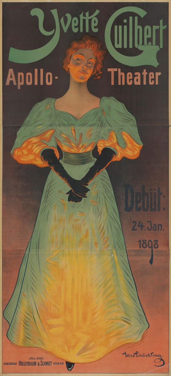 Yvette Guilbert Apollo Theater 1898