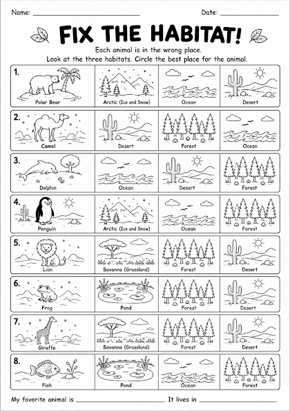 Fix the Habitat