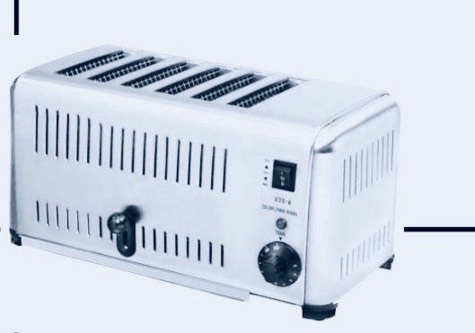 Photo 2 of 6 Slice Commercial Industrial Toaster