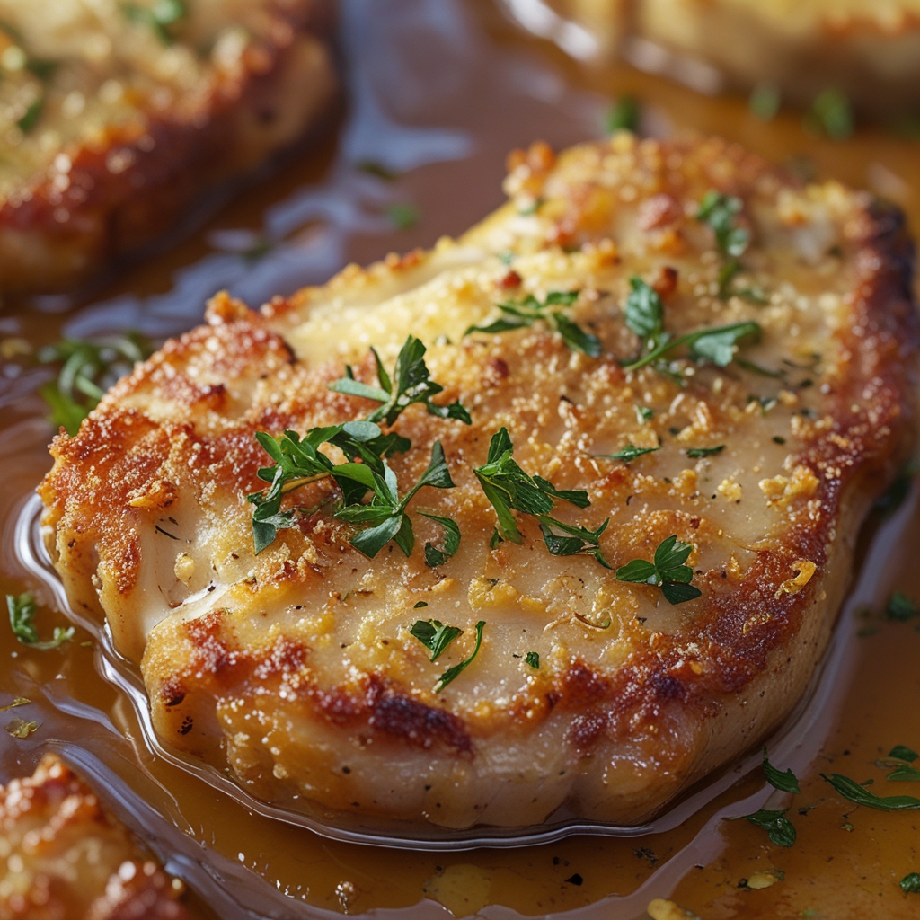 Crispy Parmesan Crusted Pork Chops - Easy Homemade Dinner Recipe